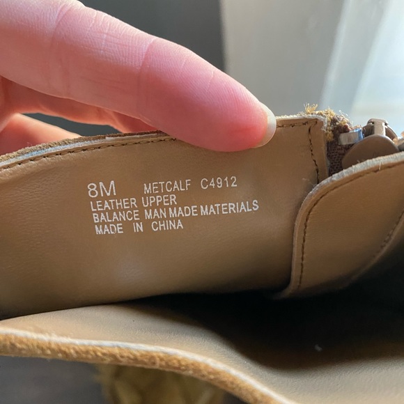 VTG suede fringe 👢 boho- chic boots - Picture 3 of 7